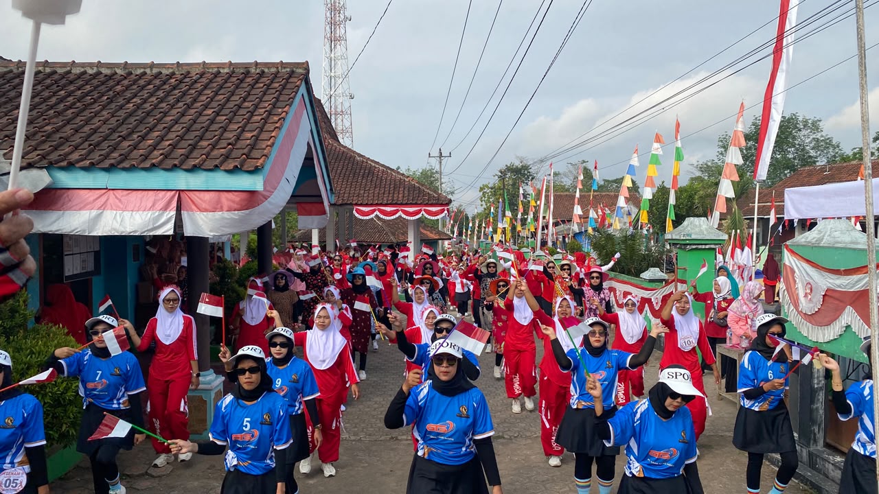 Lomba Senam dan Gebyar Senam Se-Desa MADUSARI Dalam Rangka Memperingati Dirgahayu Republik Indonesia ke 81